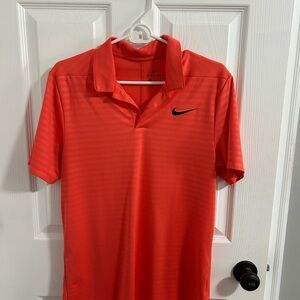 Nike Men's Vibrant Orange Polo